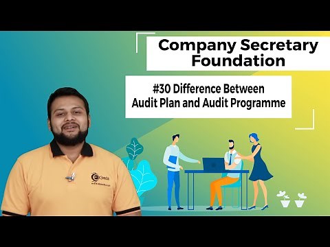 Difference Between Audit Plan and Audit Programme - Tools of Auditing - CS Foundation