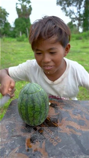 Survival Skills New IDEAS UNLOCKED No Watermelon Found Coca Cola In Forest #survival #outdoor