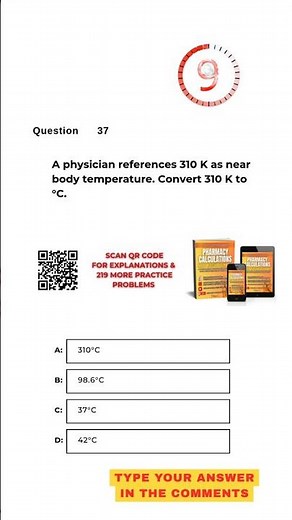 Pharmacy Calculation Questions & Answers: Question #037!