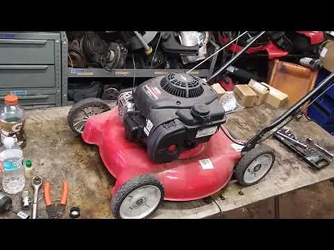 * Mtd 20 inch lawn mower carburetor repair briggs and stratton 300e carb cleaning