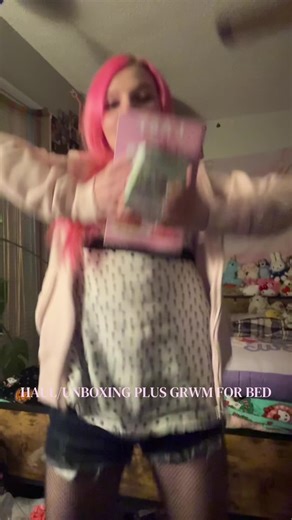 nighty night time #gurwm #unboxingvideo #pinkhair #fyp #fypシ | Unboxing Hauls
