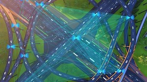 smart-transportation-network-in a technologically-advanced-city