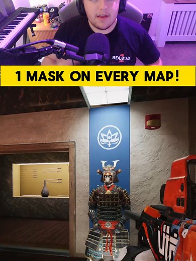 Psycho Bandit Mask in Rainbow Six Siege Maps
