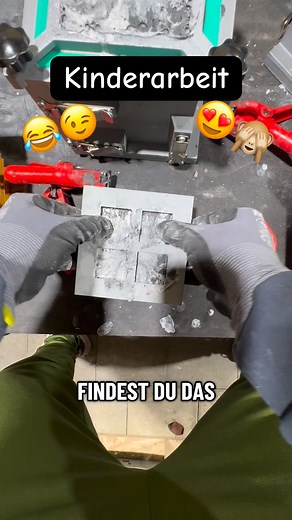 Kinderarbeit 😂🥰 #kinder #arbeit #beton #terrazzo #liebe | Patrick Schefe - Terrazzo & Beton