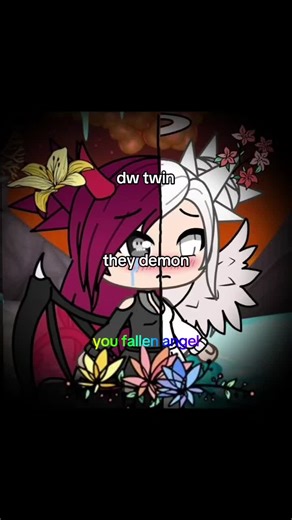 devils dont fly.. #gachakid #gacha #trend #rainbowfont #fyp niche