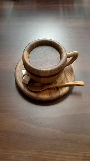 Can you open this amazing handmade Coffee Cup puzzle? #puzzle #puzzles #amazing
