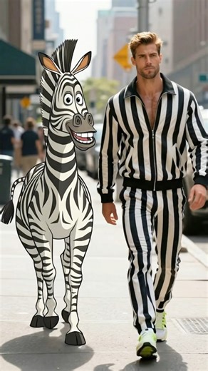 Human version of Madagascar