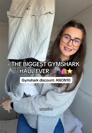 The Biggest GymShark Haul Ever Unveiled!