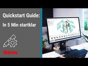 Wie startest du im item Engineeringtool mit Aluprofilen & Verbindern?