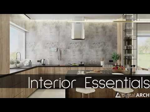 Create photorealistic interior in Blender 2.8 IN FEW MINUTES | Interior Essentials Addon Overview