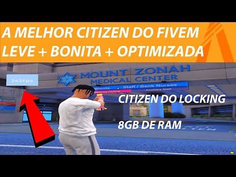🔥 CITIZEN DO LOCKING E DE STREAMERS 😱 (LINDA, LEVE, E OPTIMIZADA)