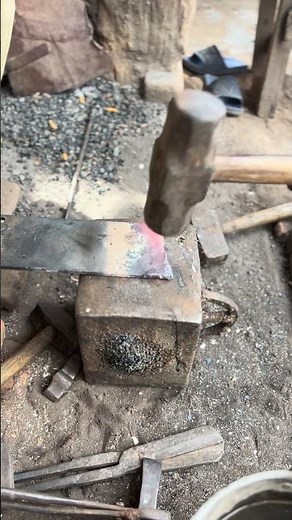 Making a Hammer by Hand | Blacksmith Forging Skill | Handmade Durable Tool