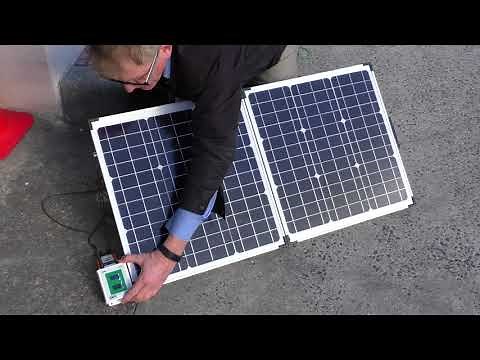 How to Use the HT Solar I-Ve Curve Tracer and Efficiency Meter