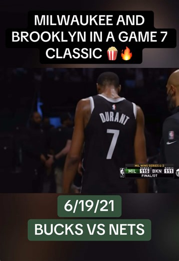 Milwaukee Bucks vs Brooklyn Nets Game 7 Highlights
