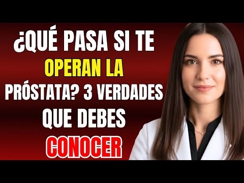 LA VIDA DESPUÉS: Lo que NADIE te dice de vivir sin próstata (¿Vale la pena?)