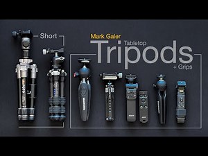 Tabletop Tripods and Wireless Grips