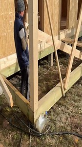 Perfect wooden house framework connection installation tips | Handmade construction
