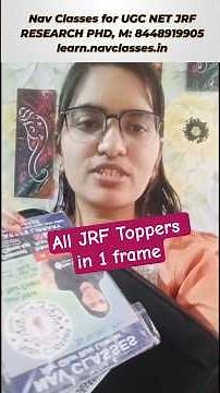 All NET JRF Toppers in 1 Frame | Nav Classes Gift | Navdeep Mam best for UGC NET Preparation