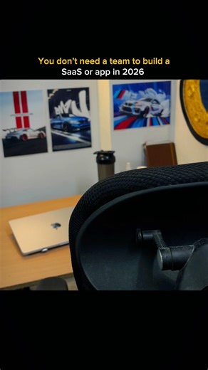 You Don’t Need a Team to Build a SaaS in 2026 🚀 #SaaS #AI