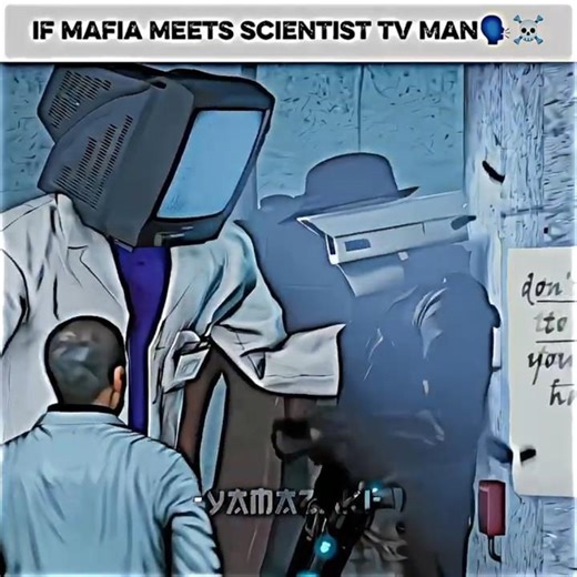 If Detective cameraman fought with scientist TV Man|No Batidao|#skibiditoilet#skulledit#fyp#shorts