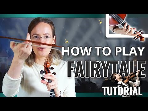 How to play Fairytale by Alexander Rybak on the Violin | Intermediate Song | Violin Tutorial