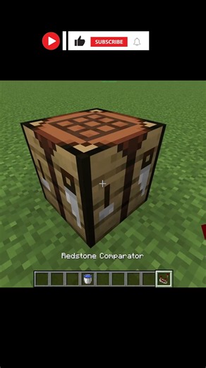The True Way to Create a Redstone Comparator in Minecraft! ⚡