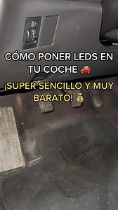 110K views · 2K reactions | COMO PONER LEDS en TU COCHE SENCILLO y MUY BARATO!  . . . . #coche #coches #auto #autos #car #cars #carro #tutorial #tutorials #tutoriales #mecanico #mecanica #reels #viral | Amiliibia | Facebook