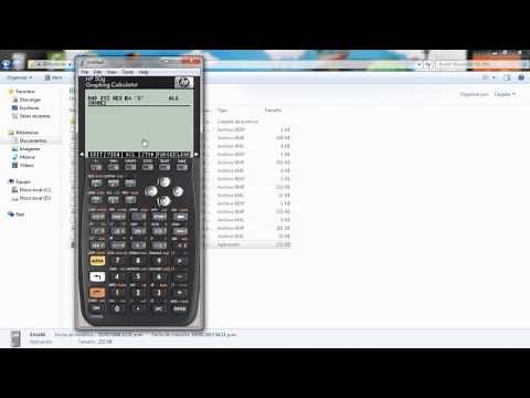 Tutorial: Iniciación con el Emulador de Calculadora HP 50G