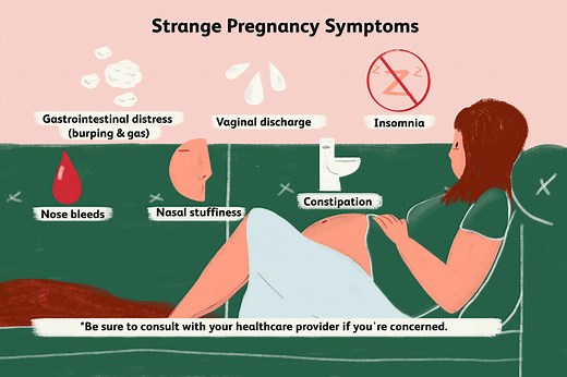 25 Weird Pregnancy Symptoms You Might Not Expect