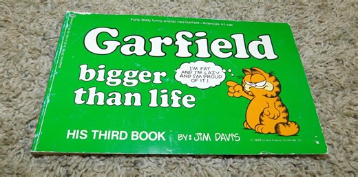 26-35 1st Edition Garfield Bigger Than Life 1981 Paperback Book 3rd Book J Davis - Etsy