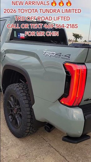 2026 TOYOTA TUNDRA LIMITED TRD OFF ROAD LIFTED UPGRADED WHEELS LUNAR ROCK