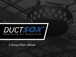 DuctSox C-Series Fabric Diffuser