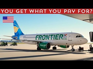 Flight Review | Worst or Best? | Flying Frontier for $79 – Full Experience Review | USA