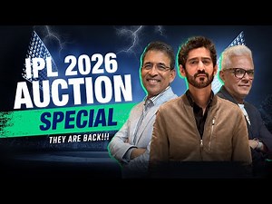 Cricbuzz Live: IPL 2026 Auction Special ft. Harsha Bhogle, Joy Bhattacharjya & Gaurav Kapur