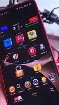 HONDA SONIC 150 R INSTALL ANDROID ALARM