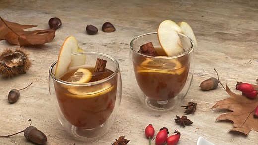 Kaffee oder Tee: Rezept: Apfeltee aus frischen Äpfeln