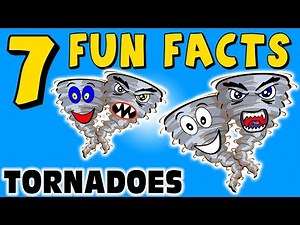 7 FUN FACTS ABOUT TORNADOES! TORNADO FACTS FOR KIDS! Learning Colors! Twister! Funny! Sock Puppet!