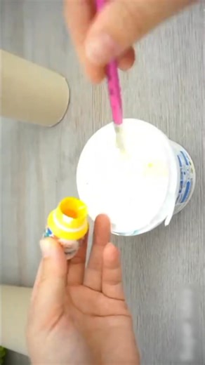 DIY Pasta Container with Chips Tube" #Handmade #DIY #diycraft #craft #idea #creative #foru #fyp | Nenah Hayati