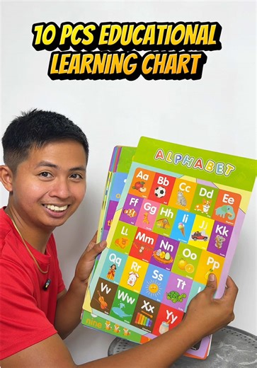 10 Educational Learning Charts for Kids