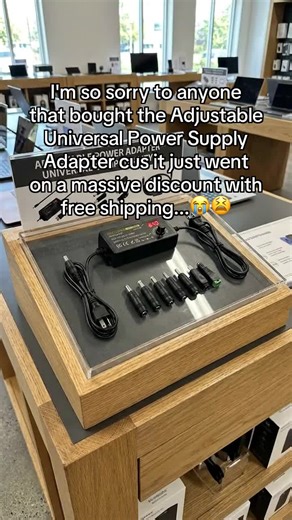 Adjustable Universal Power Supply Adapter Overview