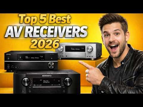 WARNING Don't Buy an AV Receiver Before Watching This Top 5 for 8K Dolby Atmos in 2026!