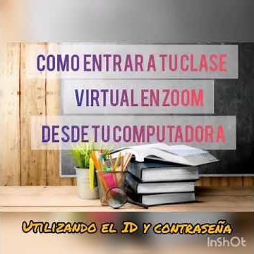 Entrar a una reunión de zoom en tu computadora