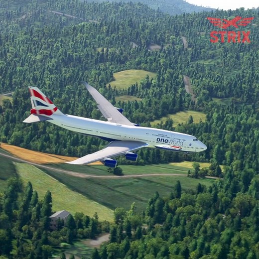 884K views · 2.8K reactions | IMPOSSIBLE PLANE CRASH LANDING!? | British Airways Boeing 747 at Nagasaki Airport | STRIX | Facebook