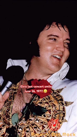 Elvis last concert smile #elvispresley #lastsmile #concert #june1977 #memories