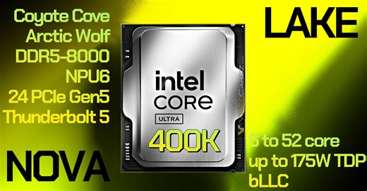 Exclusive: Intel Core Ultra 400 "Nova Lake-S" preliminary SKU list leaked: 6 to 52 cores, DDR5-8000 and forward socket compatibility - VideoCardz.com
