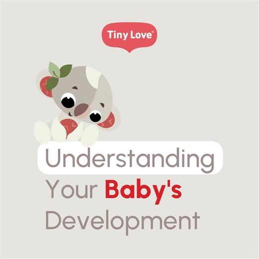 Tiny Love on Instagram: "Ever wondered how your baby sees the world? 👶👀 From blurred black & white in the early months to sharper focus, color recognition, and depth perception as baby grows. Understanding how vision develops helps explain why visual stimulation matters so much early on. That’s why our products feature high-contrast black & white patterns, gentle movement, and age-appropriate visuals - from mobiles to double-sided books - designed to support baby’s visual development, step by