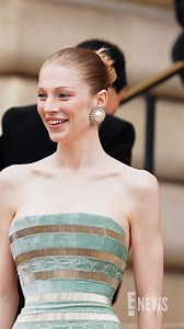 Hunter Schafer arrives at PFW in style