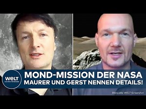MISSION ZUM MOND: Neue Details zum Artemis-Programm! Astronauten Maurer und Gerst äußern sich