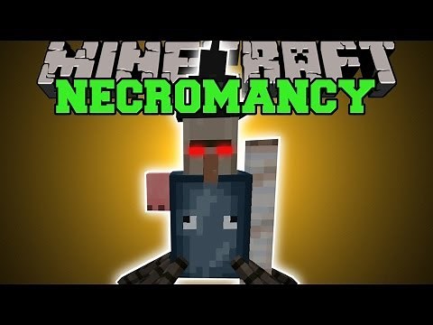 Minecraft: NECROMANCY (CREATE CRAZY AND WEIRD PETS!) Mod Showcase