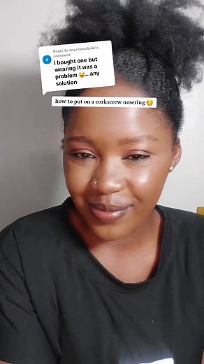 Learn How to Put On a Corkscrew Nose Ring | Easy Step-by-Step Guide